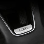 Aluminum S-Line Steering Wheel Emblem – Decorative Car Interior Accessory