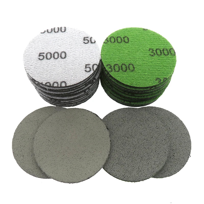 Trizact Foam Sanding Discs – 3 Inch Wet and Dry Abrasives for Polishing