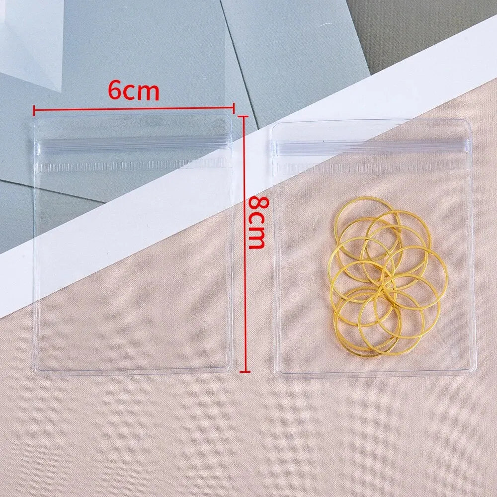 Transparent Jewelry Storage Bags – Anti-Oxidation Pouches for DIY Packaging