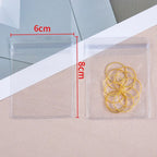 Transparent Jewelry Storage Bags – Anti-Oxidation Pouches for DIY Packaging