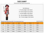Girls Pirate Costume Set – Adventure Outfit for Halloween Cosplay