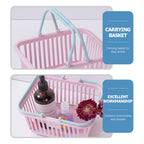 Small Plastic Picking Baskets – Portable Storage for Kids Toys and Bathroom