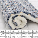 Flannel Pet Bed – Thickened Sleeping Mat for Small and Large Dogs and Cats