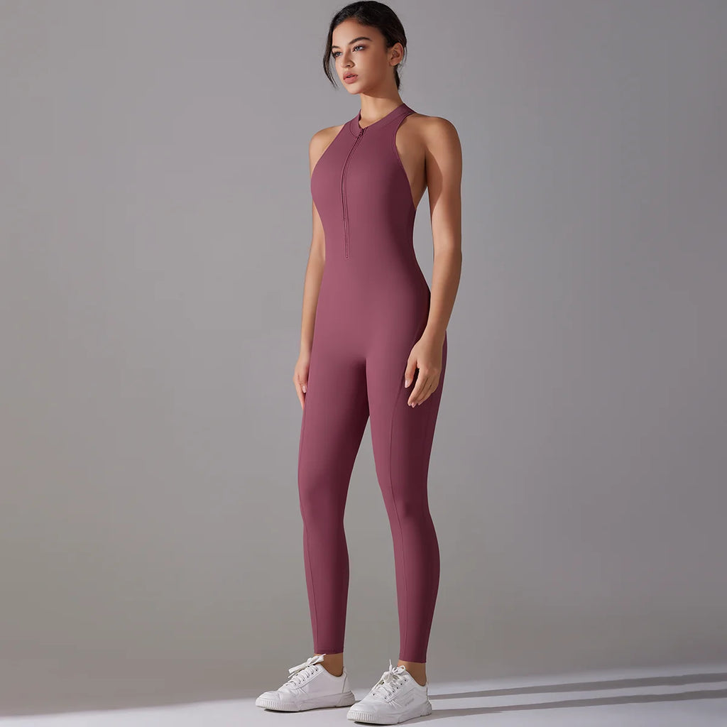 Tummy Control Bodysuit – Push-Up Sculpting Shapewear for Gym Fitness