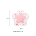 Sakura Cherry Blossom Coaster – Silicone Heat Insulation Mat for Tea Mugs