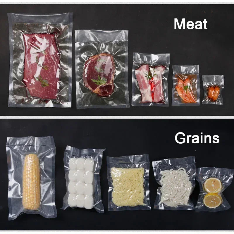 BPA-Free Vacuum Sealer Bags – Food Storage for Sous Vide Kitchen Preservation