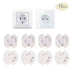 Plastic Electrical Socket Covers – Baby Proofing Outlet Protectors for Child Safety