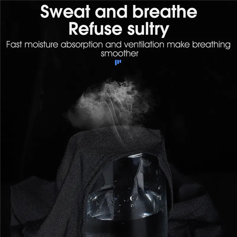 Ice Silk Cycling Headwear – Breathable UV Face Mask for Outdoor Sports
