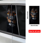 Lion Vinyl Car Decals – Waterproof B-Pillar Styling for Automotive Tuning