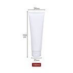 Empty Plastic Cosmetic Squeeze Tubes – Travel Size Refillable Containers for Toiletries