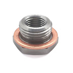 Oxygen Sensor Adapter – M18x1.5 to M12x1.25 Stainless Steel for Car Exhaust