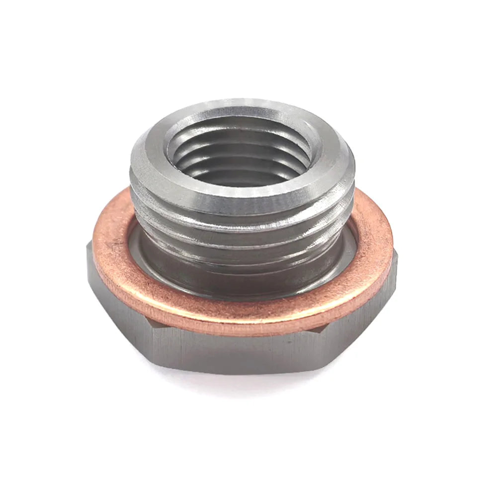 Oxygen Sensor Adapter – M18x1.5 to M12x1.25 Stainless Steel for Car Exhaust
