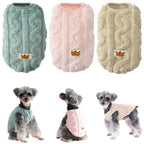 Fleece Dog Sweater – Warm Winter Apparel for Small Dogs and Cats