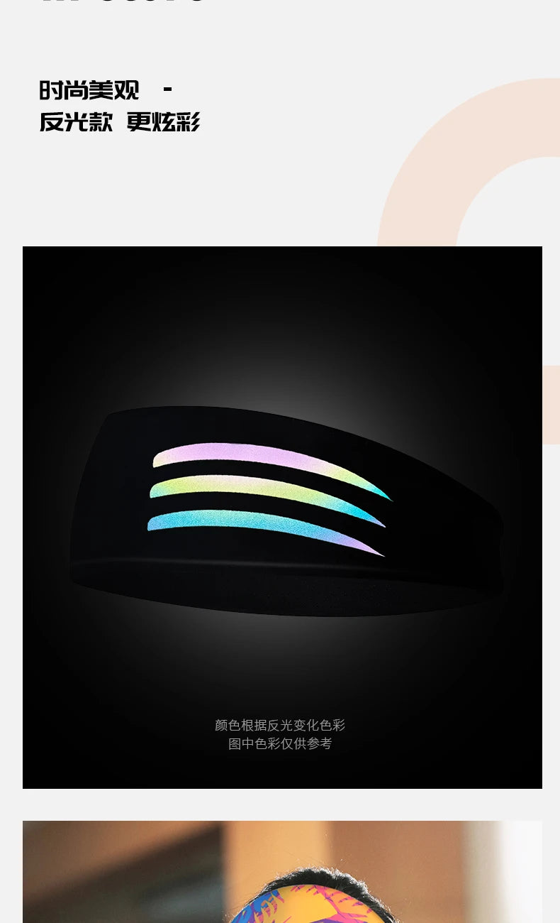 Stretchy Sports Sweatband – Moisture Wicking Headband for Gym and Fitness