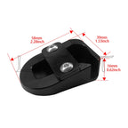 Motorcycle Brake Pedal Extension – Footrest Plate for Kawasaki Versys