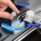 Effervescent Wiper Fluid Tablets – Concentrated Cleaner for Car Windshields