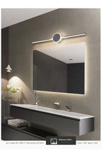 Modern LED Wall Sconce – Minimalist Mirror Lighting for Bathroom and Bedroom