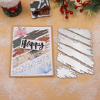 Square Pattern Metal Cutting Die – Embossing Template for Scrapbooking