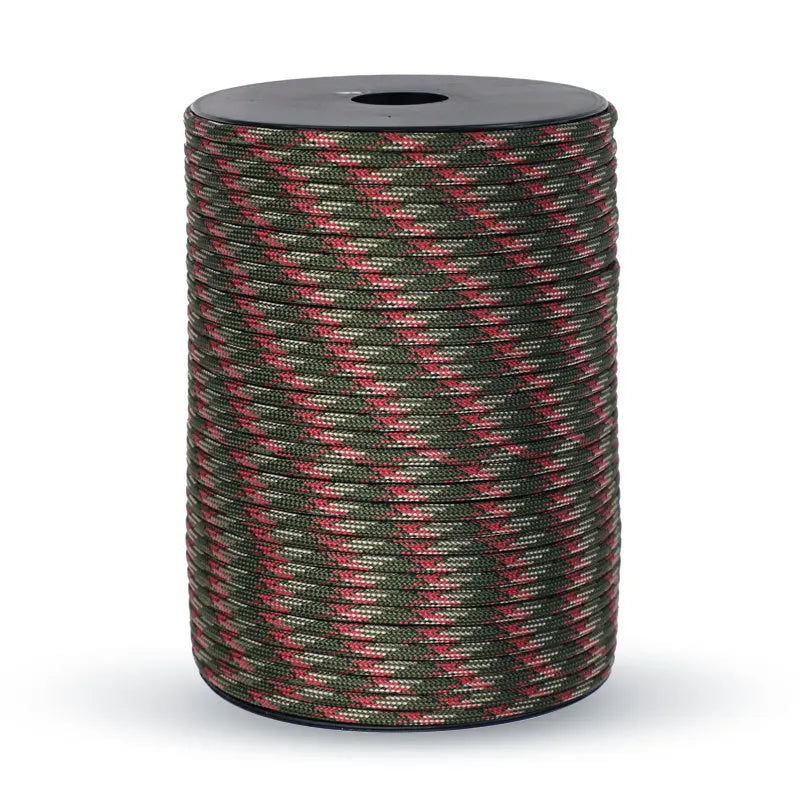 9-Core Paracord Rope – 4mm Military Standard for Outdoor Survival