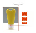 Silicone Travel Dispenser Bottles – Leakproof 90ml Containers for Toiletries