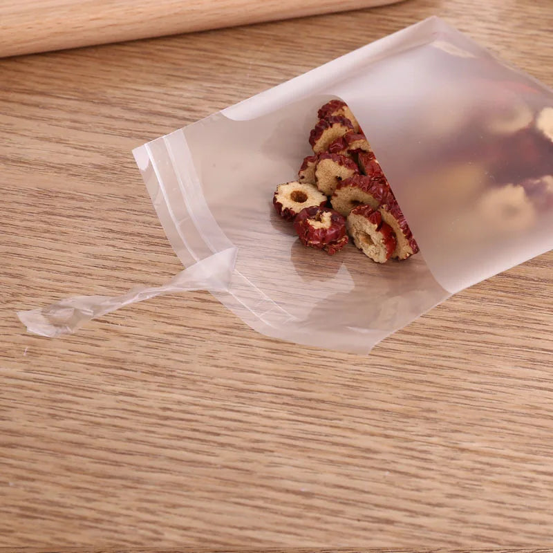 Frosted Self-Adhesive Bags – Transparent OPP Pouch for Cookie Packaging