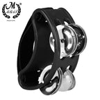 Foot Tambourine with Metal Jingles – Percussion Instrument for Drumming