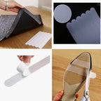 Transparent Anti-Slip Strips – Adhesive Safety Treads for Bathtubs and Stairs