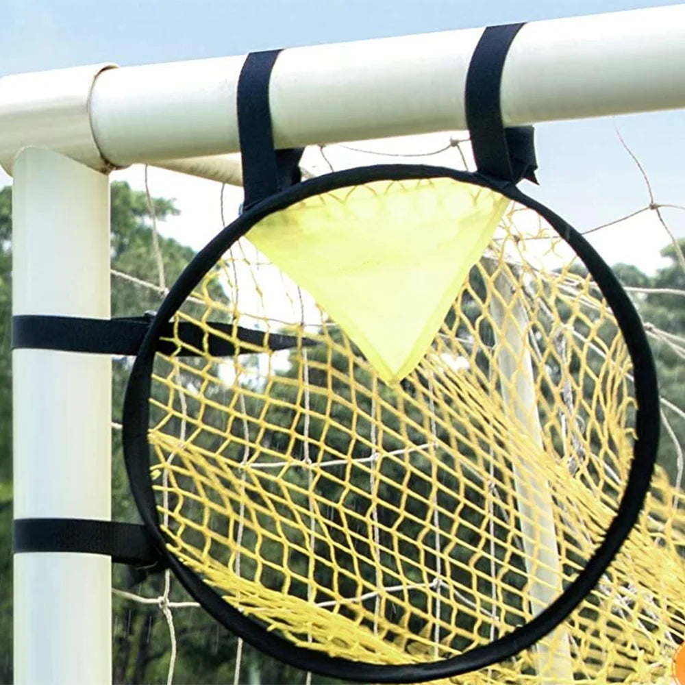 Foldable Football Target Net – Precision Training Goal for Soccer Practice