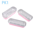 Aluminum Foil Mini Loaf Pans – 6.8oz Rectangular Containers for Home Baking