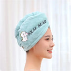 Microfiber Hair Turban – Absorbent Towel Wrap for Quick Drying