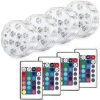 RGB LED Submersible Light – Waterproof Battery Operated Decor for Pool Parties