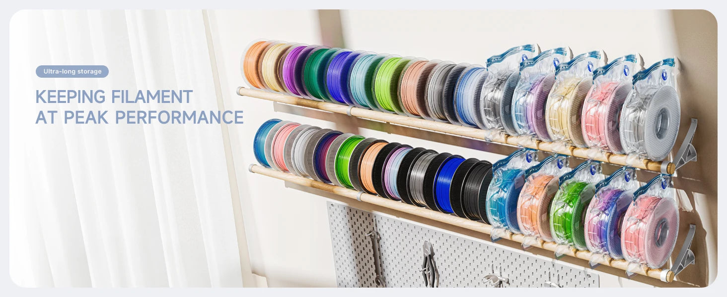 Filament Vacuum Storage Bags – Moisture-Proof Seal for 3D Printer Materials