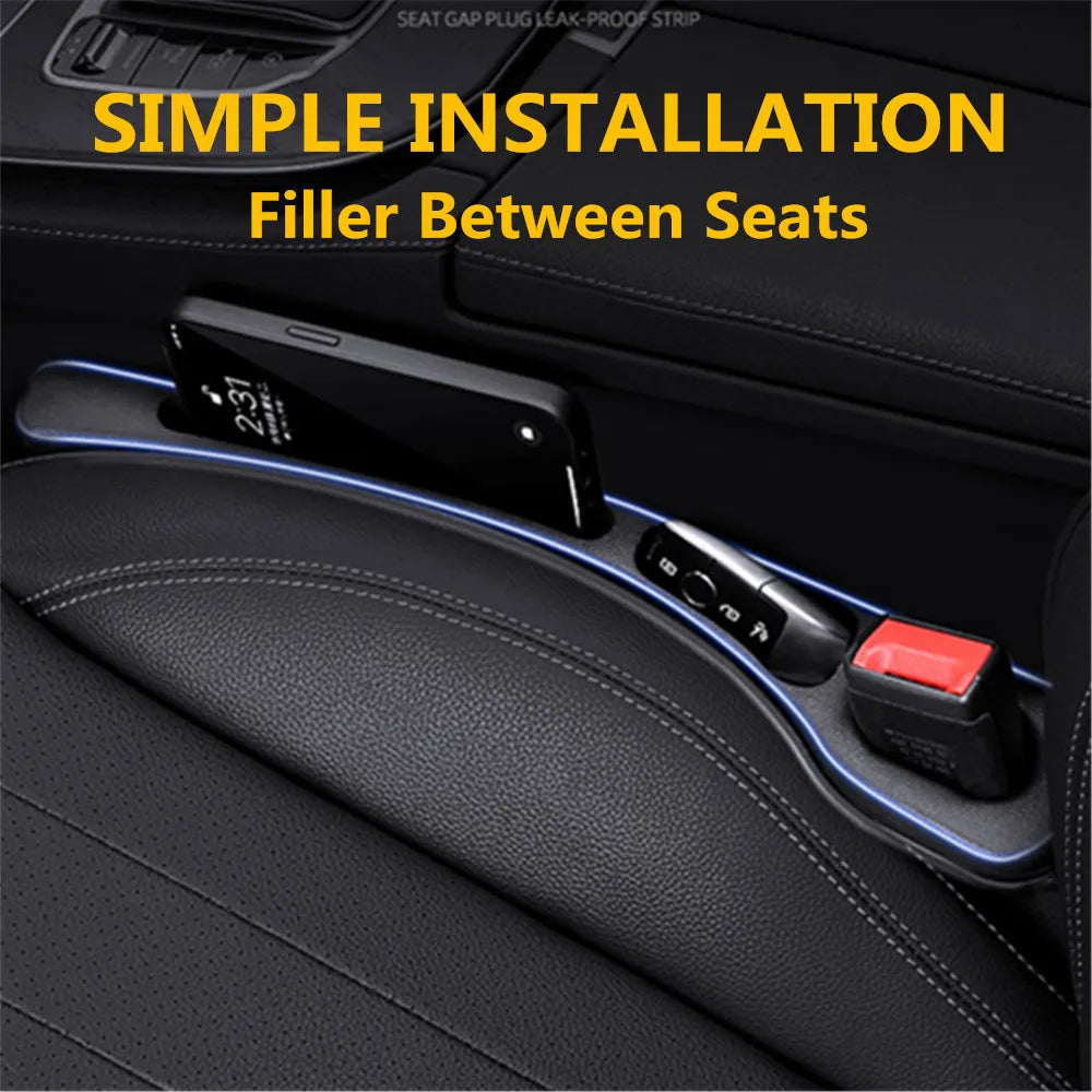Car Seat Gap Organizer – Storage Crevice Filler for Interior Auto Cleanliness
