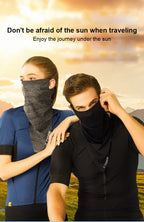 Ice Fabric Face Mask – UV Protection Bandana for Cycling and Outdoor Sports
