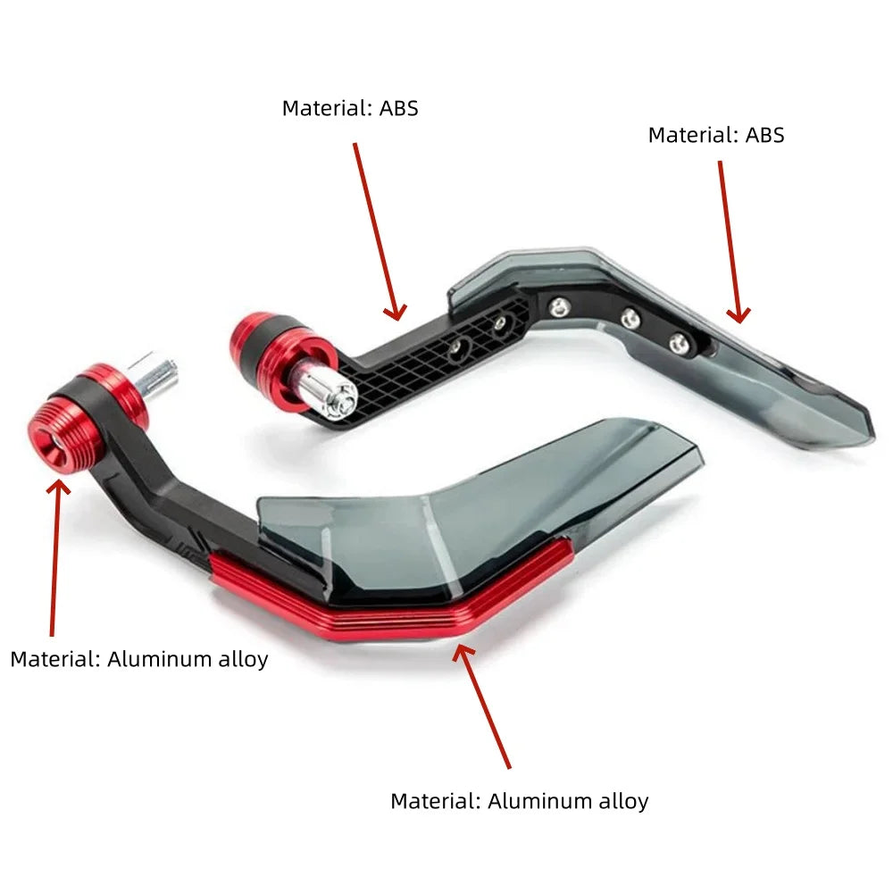 Alloy Handguard Shields – Protective Wind Deflectors for Off-road Motorcycles