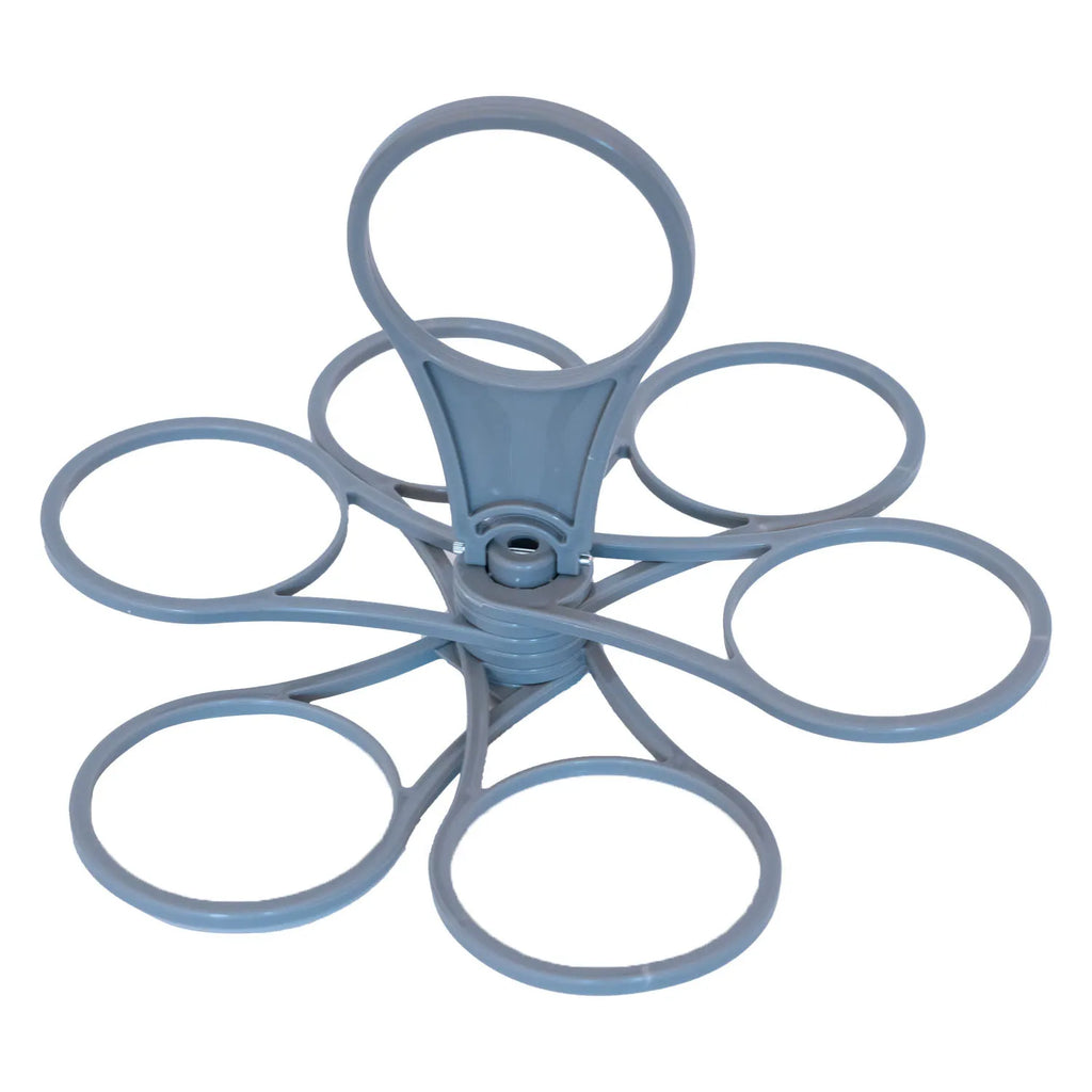 Portable Six Cup Holder – Rotating Folding Tray for KTV and Parties