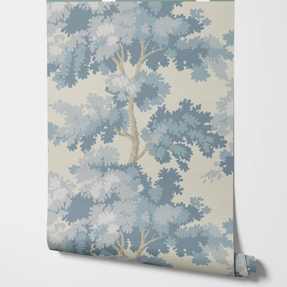 Misty Forest Tapestry Wallpaper – Antique Landscape for Home Decor