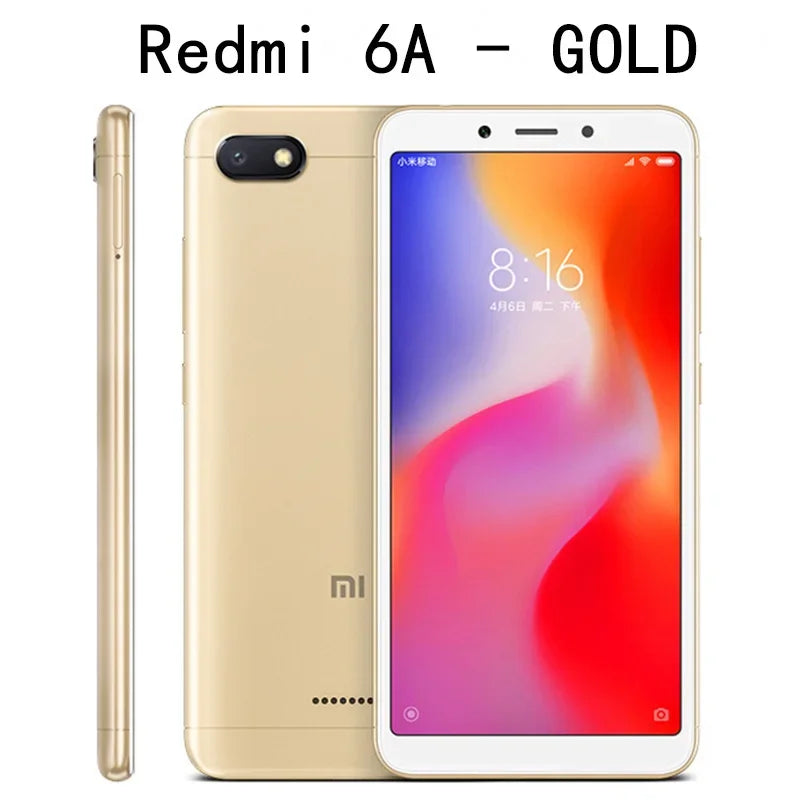 Redmi 6 Smartphone – 6.6 Inch Display with Fingerprint Sensor