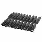 XLR DMX Microphone Connectors – 3 Pin Audio Plugs for Professional Sound Gear
