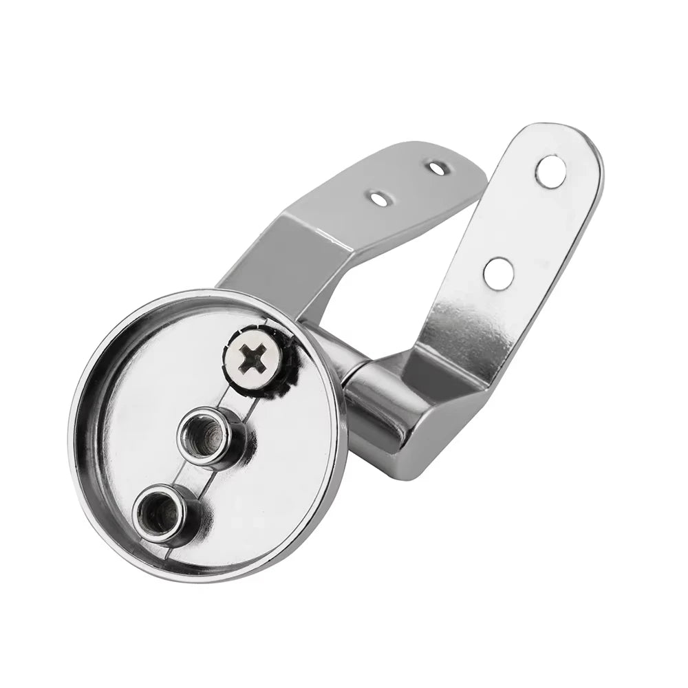 Zinc Alloy Toilet Seat Hinges – Replacement Mounting Hardware for Toilet Lids