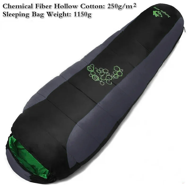 Thermal Cotton Sleeping Bag – Four-Hole Thickened Design for Winter Camping