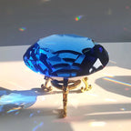 Crystal Diamond Glass Paperweight – Decorative Ornament for Romantic Proposals