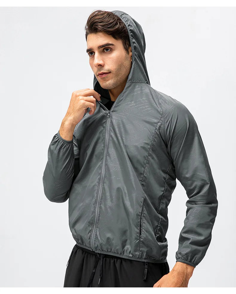 Waterproof Windbreaker Jacket – Sun Protection for Outdoor Hiking and Fishing