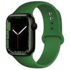 Silicone Apple Watch Sport Band – Adjustable Strap for Series 1-11 and Ultra