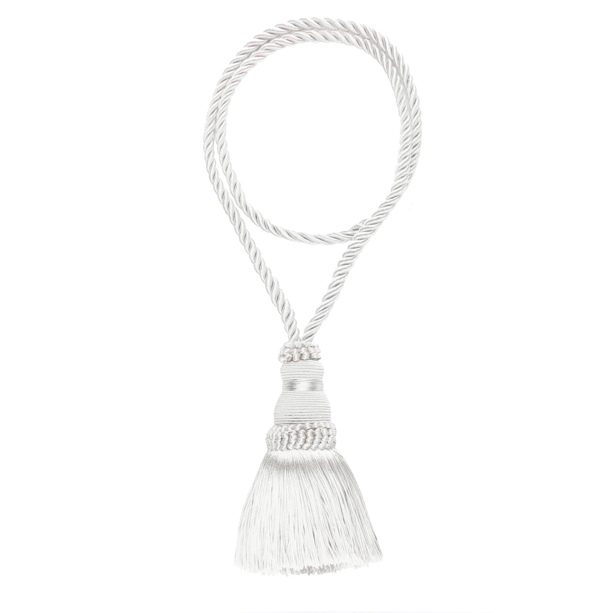 Decorative Curtain Tassel Tieback – Braided Rope Holder for Home Decor