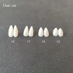 Vampire Fangs with Adhesive – Realistic Dentures for Halloween Cosplay