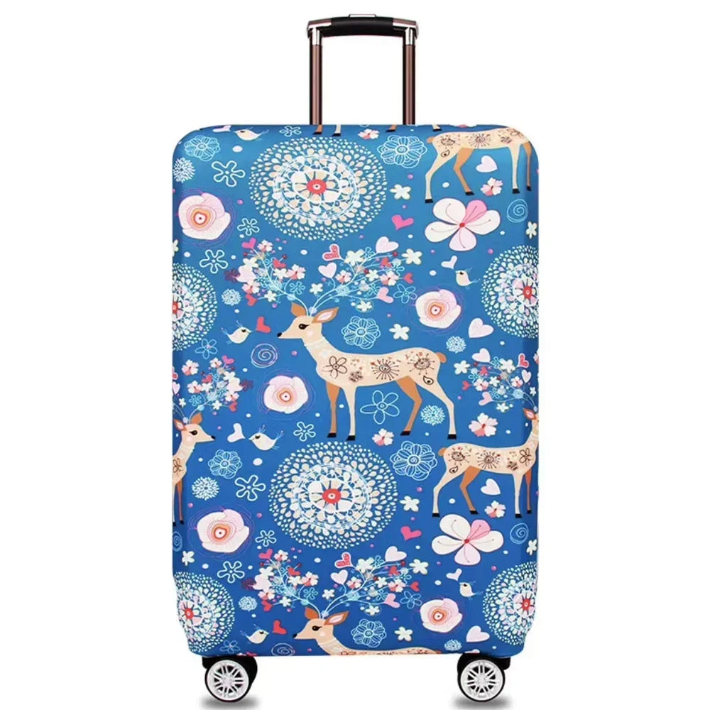 Elastic Luggage Protective Cover – Stretch Suitcase Shield for Travel 18-32 Inch