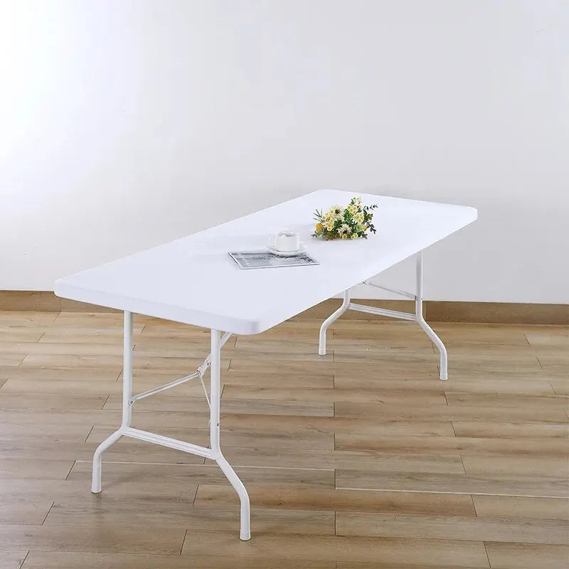 Fitted Rectangular Tablecloth – Washable Fabric for Outdoor Parties and Camping