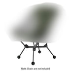 Rubber Moon Chair Feet Covers – Anti-Slip Stabilizing Pads for Outdoor Camping