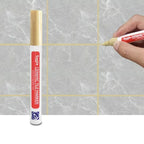 Waterproof Grout Repair Marker – White Tile Seam Paint for Bathroom Restoration